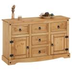 Sideboard SALSA Braun - Massivholz - Holzart/Dekor - 125 x 76 x 40 cm