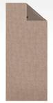 JOOP! UNI CORNFLOWER Saunatuch Beige - Textil - 80 x 1 x 200 cm