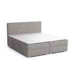 Boxspringbett Doppelbett Laval Hellgrau - Breite: 200 cm