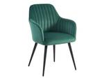 Chaise ELEANA Lot de 2 Vert émeraude - Lot de 2