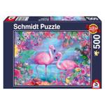 Teile 500 Flamingos Puzzle