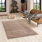 Luxus Soft-Velours Teppich Verona Taupe - 80 x 150 cm