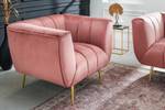 Sessel NOBLESSE Pink - Textil - 106 x 80 x 90 cm