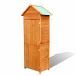 Gartenschrank 41650 Braun - Holzwerkstoff - 43 x 190 x 64 cm