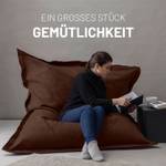 Sitzsack Luxury Braun