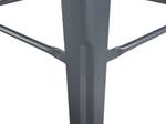 Tabouret de bar CABRILLO Gris - 44 x 76 x 44 cm