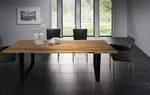 Esstisch 07107-21 Braun - Massivholz - Holzart/Dekor - 140 x 77 x 80 cm