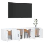 TV-Schrank 3er Set D148 Weiß