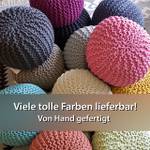 Pouf Sitzpouf Bodenkissen Puff Hocker Grün