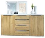 Linio V1 Sideboard Eiche Dekor - Weiß