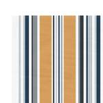 Markisenstoff 3007858 Blau - Orange - 345 x 580 cm