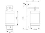 drau脽en Rostoptik f眉r Laterne wetterfest