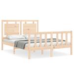 Bettgestell-K-9074 Braun - Holzwerkstoff - 126 x 100 x 206 cm