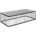 Couchtisch Wire Schwarz - Metall - 145 x 41 x 70 cm