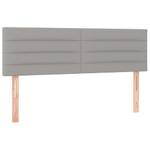 Boxspringbett 3017265-15 Grau - Holzwerkstoff - Massivholz - 144 x 88 x 203 cm