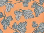 Kissen 2er Set SPIREA Schwarz - Orange - Textil - 45 x 10 x 45 cm