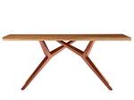 TABLES & CO Tisch CCCLXXXIX Breite: 220 cm - Braun