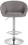 Tabouret de bar Miami V2 Lot de 2 Gris lumineux