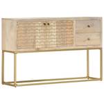 Buffet 286500 Doré - Bois massif - Bois/Imitation - 30 x 75 x 120 cm