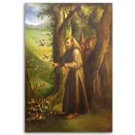 Assisi Heilige Franz Der Wandbild von