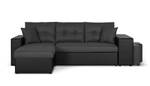 Ecksofa CALIFORNIA Glas Grau