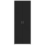 Highboard DE7566 Schwarz - Holzwerkstoff - 43 x 185 x 70 cm