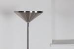 Stehlampe Corong Silber / Grau - Silbergrau