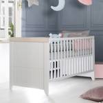 Set de chambre bébé Helene 2 pcs Gris - Bois manufacturé