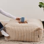 Hocker Tetra Beige - Kunststoff - 88 x 38 x 88 cm