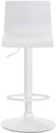 Tabouret de bar Hover Blanc - Blanc