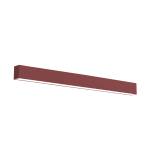 Deckenleuchte Linear 4000K Rot - 100 x 100 cm