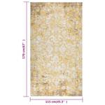 Tapis d'extérieur 3015077-7 Jaune - Matière plastique - 115 x 1 x 170 cm