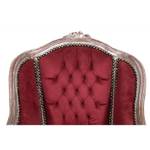 Sessel LOUIS XVI Multicolor - Rot - Silber