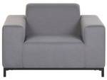 Fauteuil ROVIGO Noir - Gris