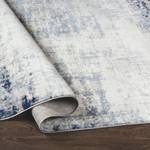 Tapis CARACAS Bleu - Matière plastique - Textile - 160 x 1 x 215 cm