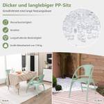 4er Set Esszimmerstühle Grün - Kunststoff - 60 x 80 x 56 cm