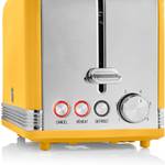 Toaster Retro ST19010YELNEU Gelb - Kunststoff - 26 x 18 x 16 cm