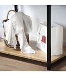 Garderobenständer mit 3 Regalen Beige - Holzwerkstoff - 41 x 167 x 60 cm