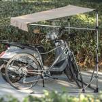 Fahrradgarage KLS13 Beige - Metall - Textil - 190 x 160 x 136 cm