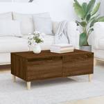 Couchtisch D529 Eiche Schwarzbraun Dekor