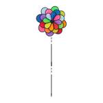 Windrad XXL Blume Regenbogen