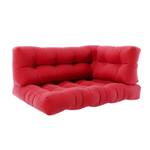 Coussin palette Classic lot de 3 rouge Rouge