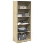 Kleiderschrank 298537-7 Eiche Sonoma Dekor - Breite: 80 cm