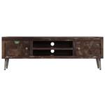 TV-Schrank D485 Braun - Massivholz - 30 x 45 x 140 cm