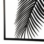 Rechteckige Wanddekoration Schwarz - Metall - 2 x 100 x 74 cm