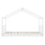 Lit enfant Vardø Pin 90 x 200 cm Blanc - Bois massif - Bois/Imitation - 98 x 142 x 206 cm