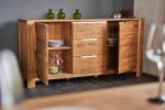 KAWOLA Sideboard LIAN Eiche Braun - Massivholz - Holzart/Dekor - 175 x 85 x 40 cm