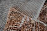 Handgefertigter Teppich Steg zum Ufer Beige - Weiß - Textil - 160 x 230 x 1 cm