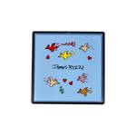 Teedose James Rizzi Desert Life Metall - 8 x 11 x 8 cm