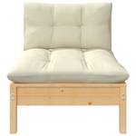 Mittelsofa 3012138-8 Creme - Holz